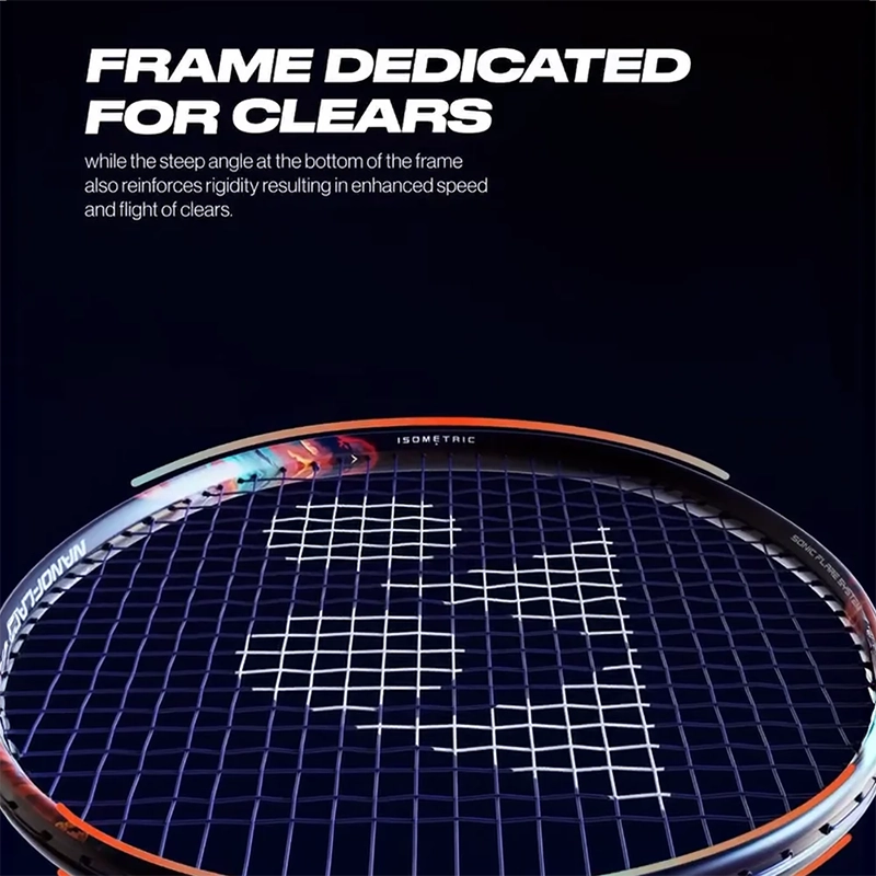 Công nghệ FRAME DEDICATED FOR CLEARS trên vợt Yonex Nanoflare 700 Pro