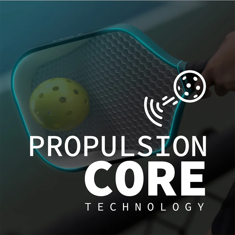 Công nghệ Propulsion Core trên vợt pickleball Joola Collin Johns Scorpeus 3S 16mm