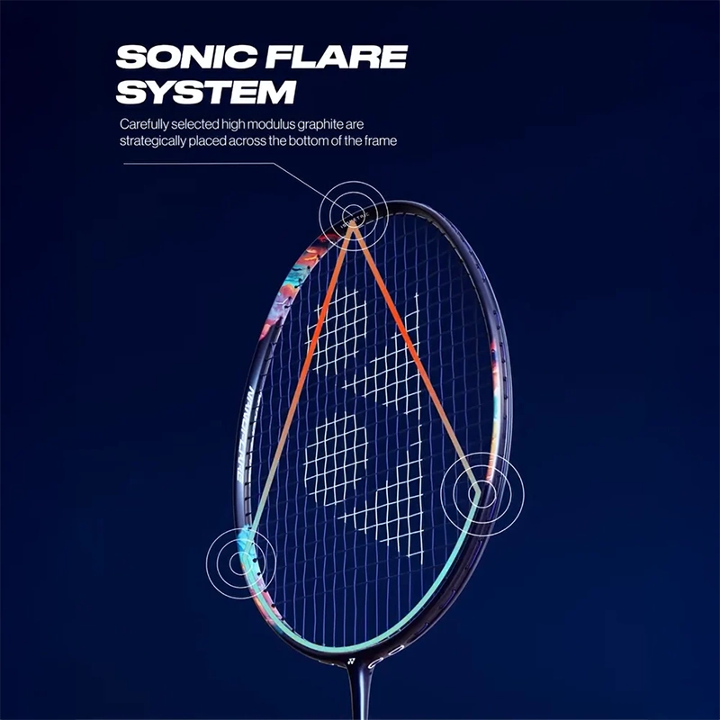 Công nghệ Sonic Flare System trên vợt Yonex Nanoflare 700 Pro