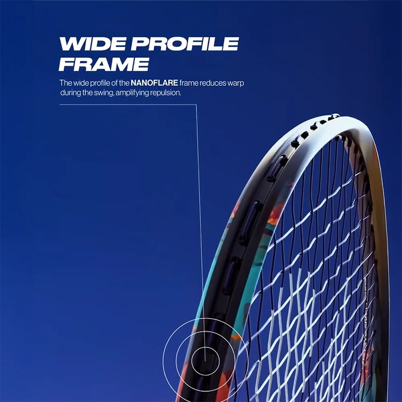 Công nghệ WIDE PROFILE FRAME trên vợt Yonex Nanoflare 700 Pro