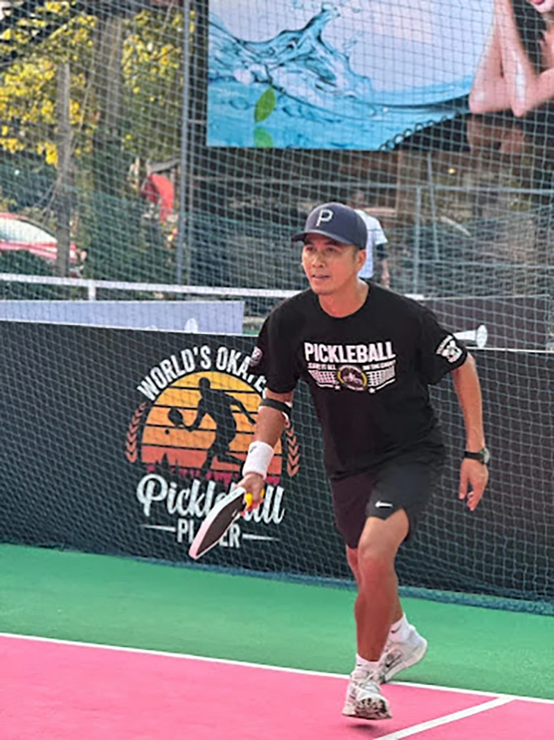 Hình ảnh trên sân pickleball Zone 9