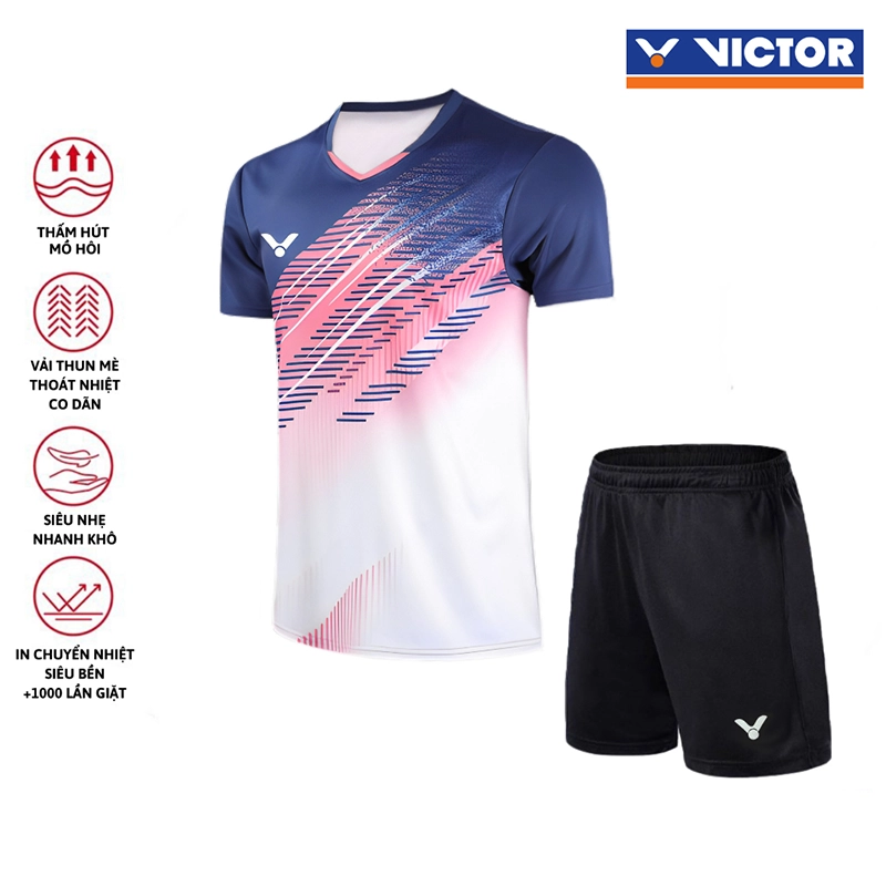lưu ý chọn size áo cầu lông Victor