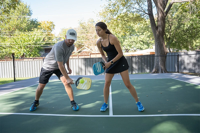 Kỹ thuật dink pickleball backhand