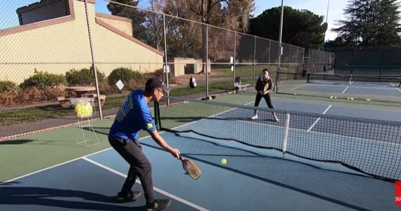 Kỹ thuật forehand pickleball flick