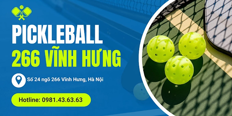 Giá thuê sân pickleball Vĩnh Hưng