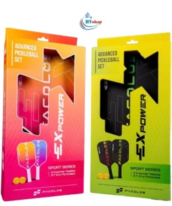 Set 2 Vợt Pickleball Facolos ExPower 14mm