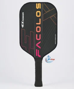 Set 2 Vợt Pickleball Facolos ExPower 14mm Đen