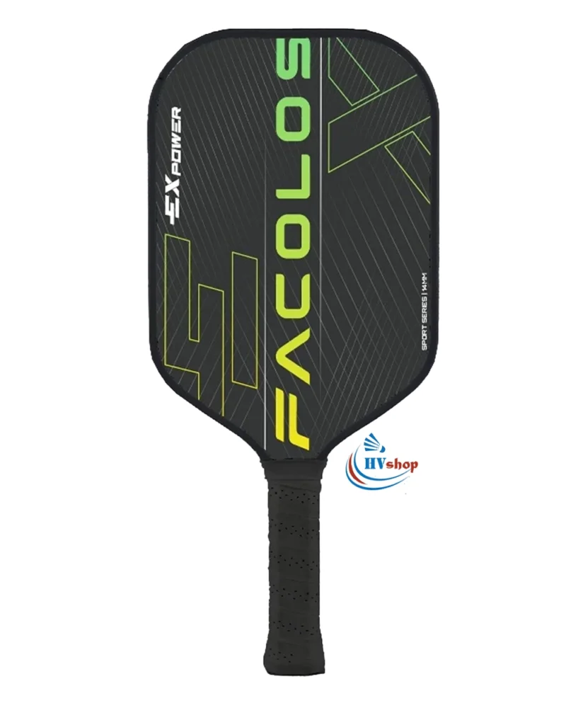 Set 2 Vợt Pickleball Facolos ExPower 14mm Đen