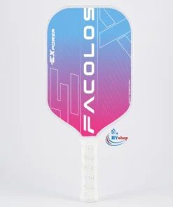 Set 2 Vợt Pickleball Facolos ExPower 14mm Trắng