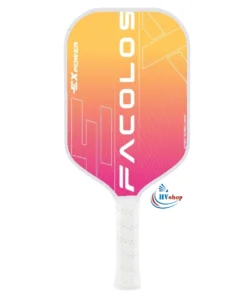 Set 2 Vợt Pickleball Facolos ExPower 14mm Trắng