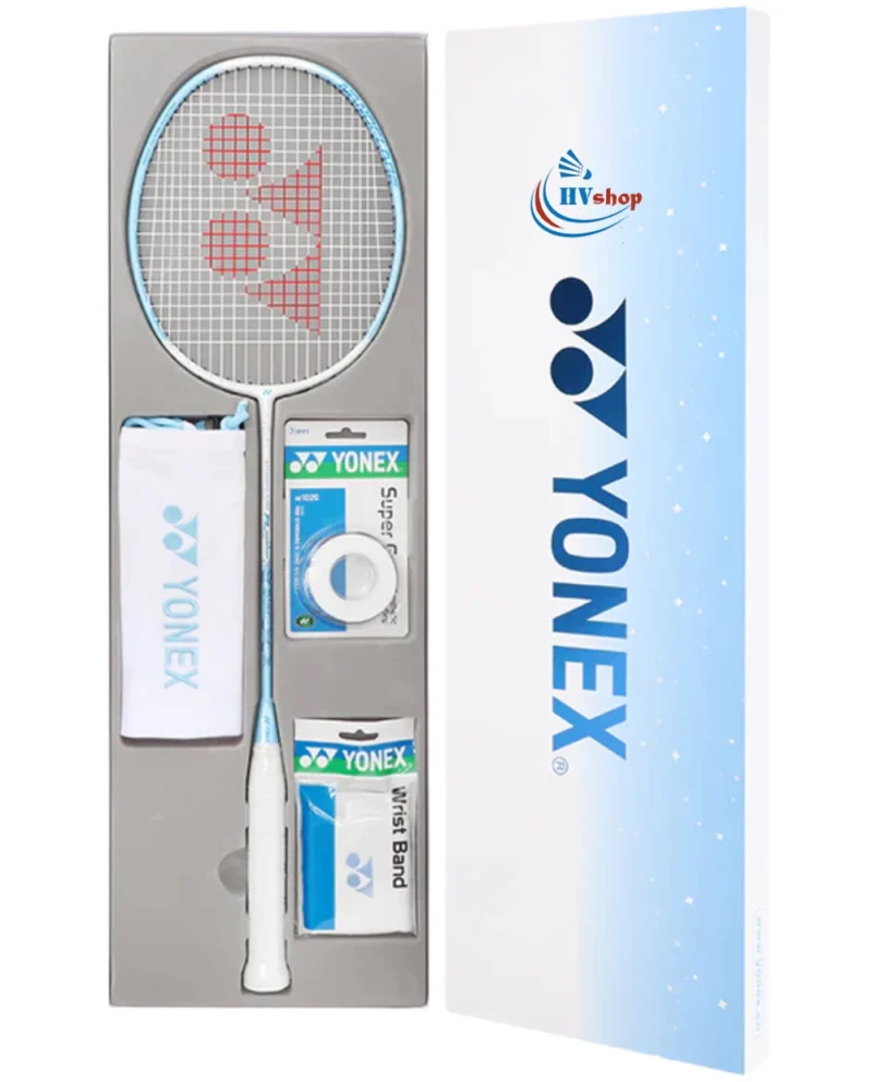 Set vợt cầu lông Yonex Nanoflare FL 2024 Xanh Trắng