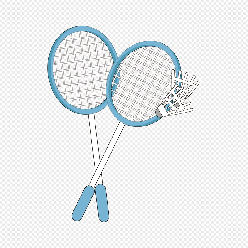 Chi tiết vợt và quả cầu lông