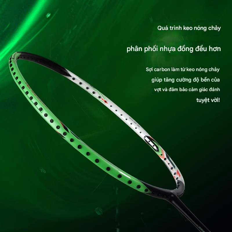 Công nghệ HOT MELT trên vợt cầu lông Lining Halbertec 3000