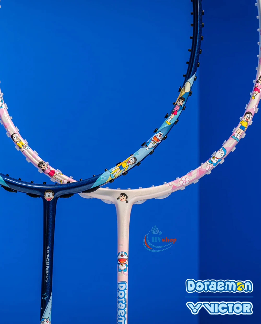 Set vợt cầu lông Victor Doraemon DRM - khớp chữ T