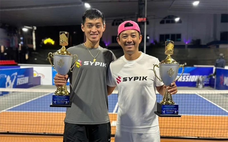 Thành tích của Đỗ Minh Quân khi chơi pickleball