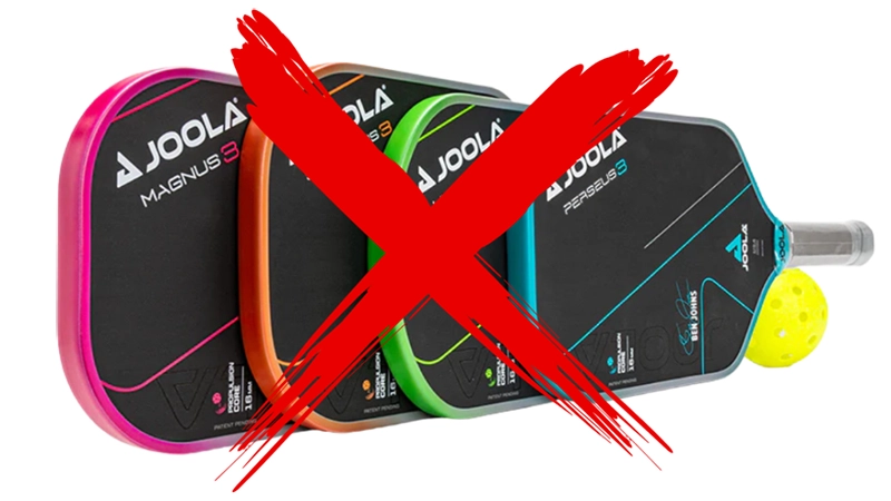 Vì sao vợt pickleball Joola bị cấm