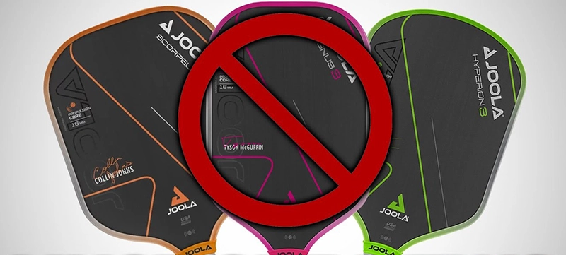 Có nên mua vợt pickleball Joola bị cấm hay không?