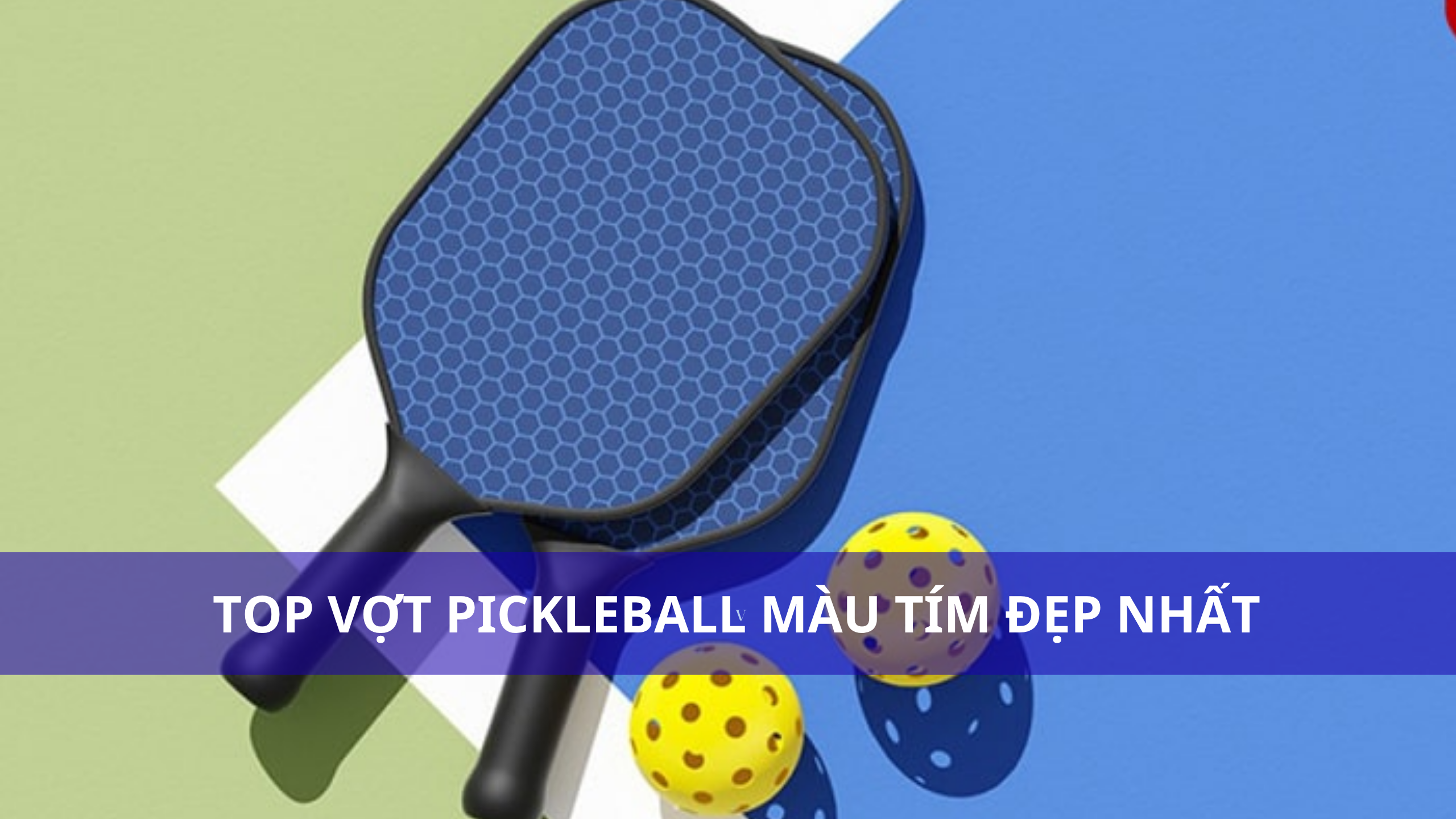 Gợi ý top vợt pickleball màu tím đẹp mắt, đáng chơi nhất 2025