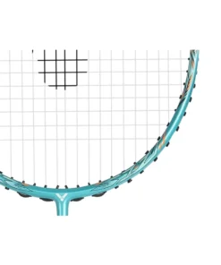 Chi tiết khớp nối chữ T và hệ thống gen trên khung vợt cầu lông Victor JS 12 TD.