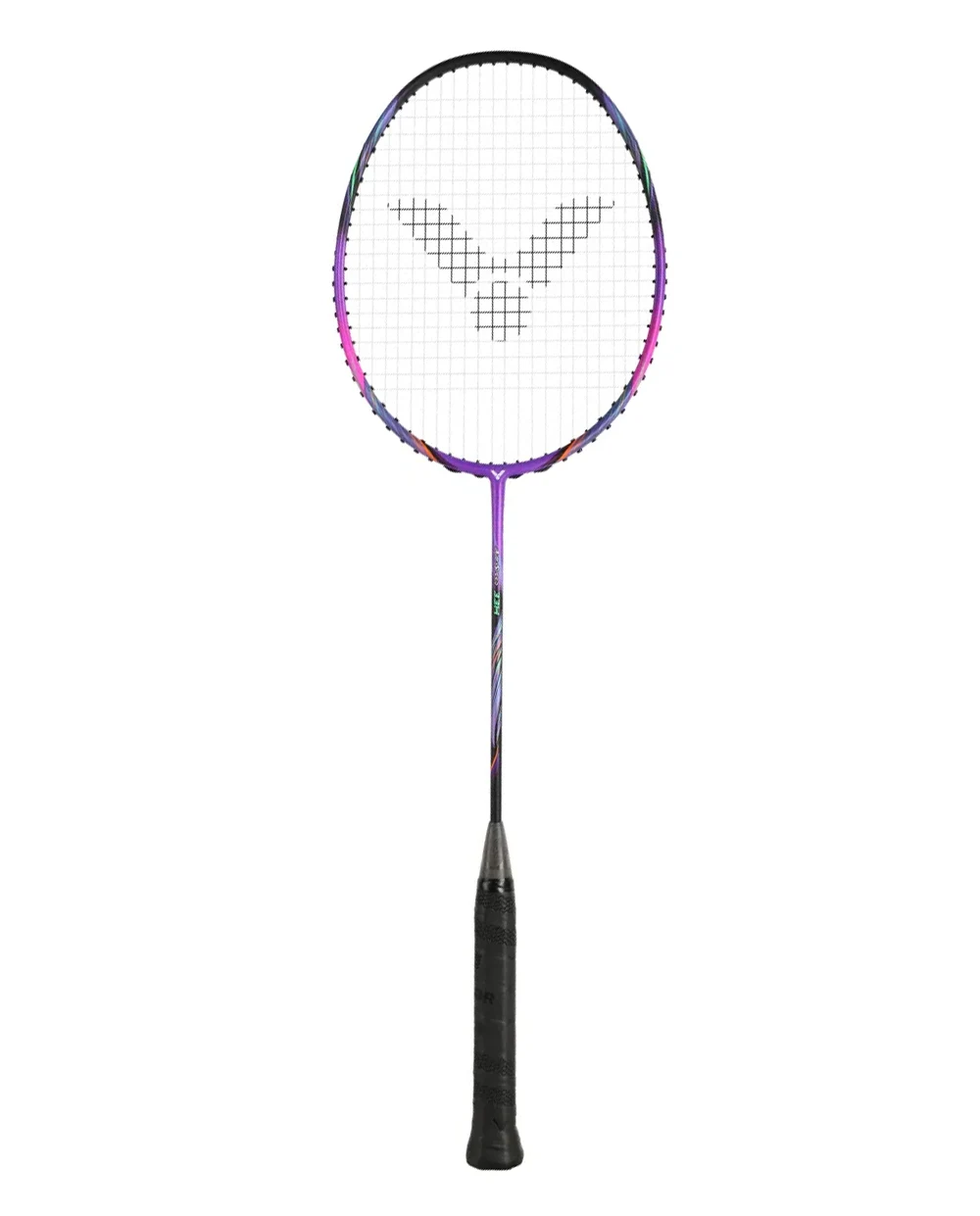 Toàn cảnh vợt cầu lông Victor Auraspeed 33H J màu tím chính hãng, thiết kế hiện đại.