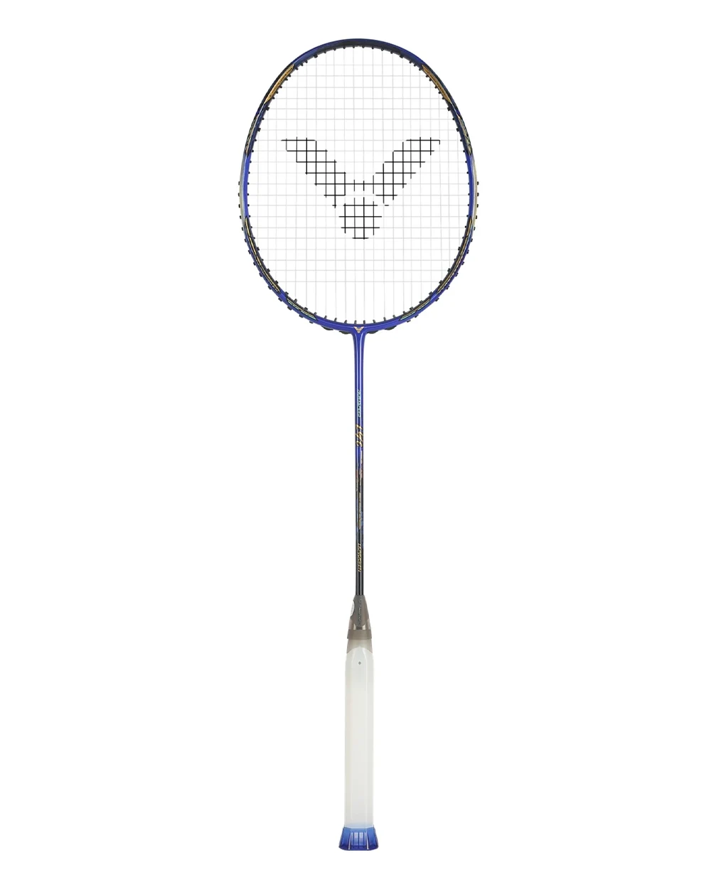 Tổng thể vợt cầu lông Victor AuraSpeed LYC phiên bản 2025 chính hãng với thiết kế màu xanh dương ấn tượng.