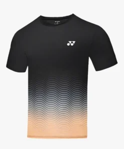 Áo cầu lông Yonex RM-Q017-3240-RW3 Đen vàng