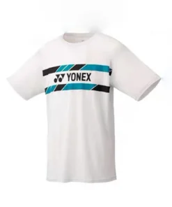 Áo cầu lông Yonex Training Trắng logo ngang nam