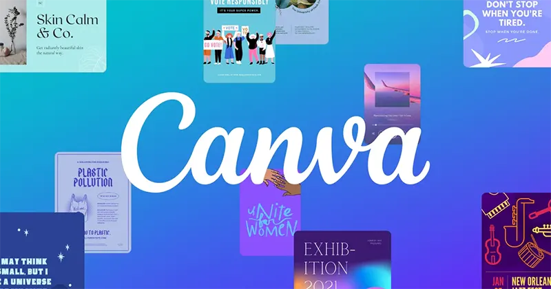Ứng dụng canva trong thiết kế background