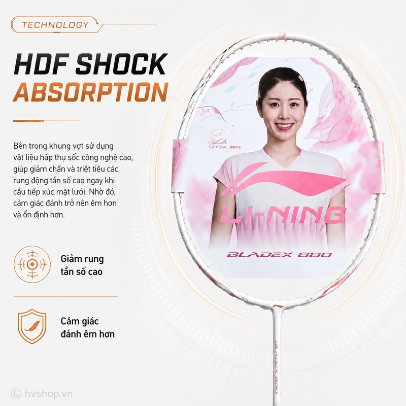 HDF Shock Absorption